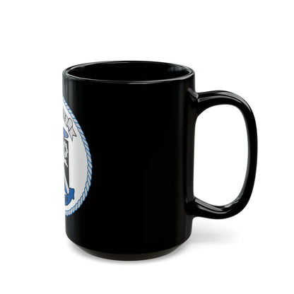 USS LA SALLE AGF 3 (U.S. Navy) Black Coffee Mug-Go Mug Yourself