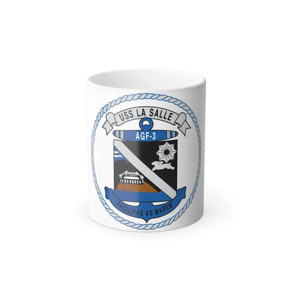 USS LA SALLE AGF 3 (U.S. Navy) Color Changing Mug 11oz-11oz-Go Mug Yourself