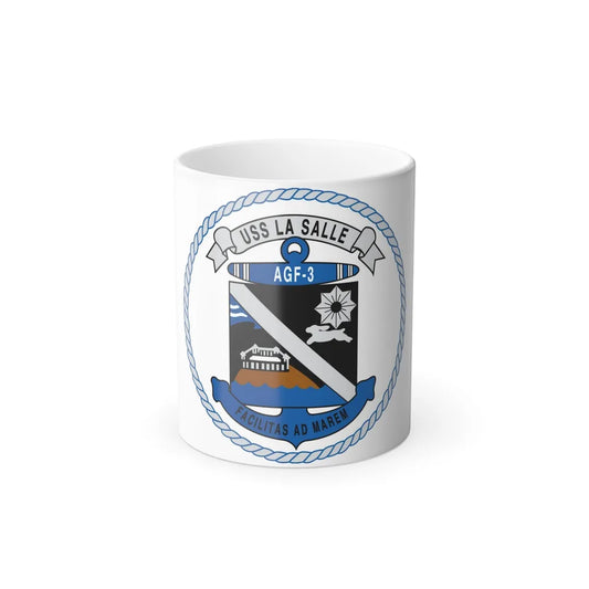 USS LA SALLE AGF 3 (U.S. Navy) Color Changing Mug 11oz-11oz-Go Mug Yourself