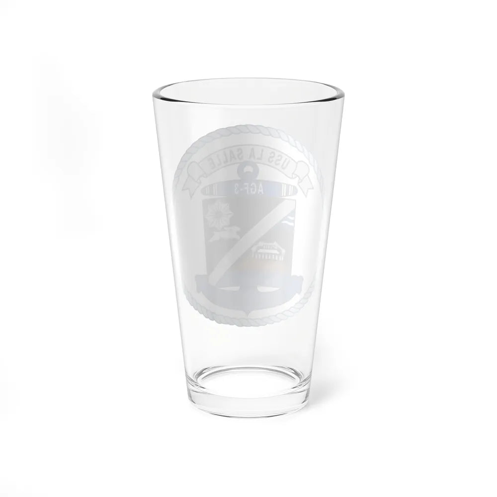 USS LA SALLE AGF 3 (U.S. Navy) Pint Glass 16oz-Go Mug Yourself