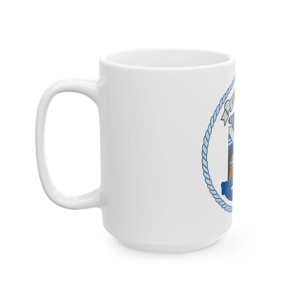 USS LA SALLE AGF 3 (U.S. Navy) White Coffee Mug-Go Mug Yourself