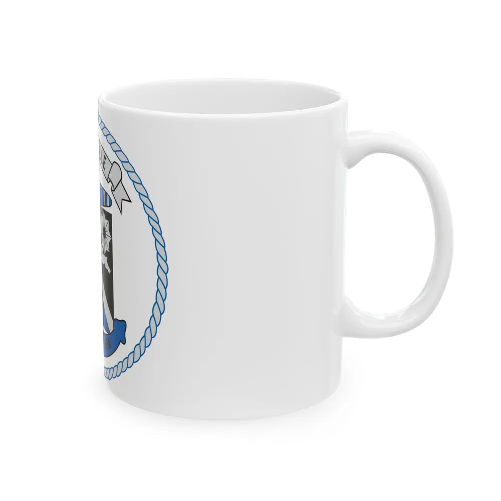 USS LA SALLE AGF 3 (U.S. Navy) White Coffee Mug-Go Mug Yourself