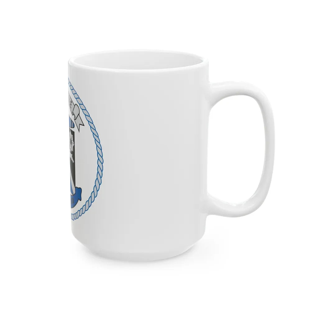 USS LA SALLE AGF 3 (U.S. Navy) White Coffee Mug-Go Mug Yourself