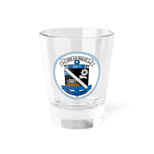 USS LA SALLE AGF 3 (U.S. Navy) Shot Glass 1.5oz 1.5oz - Go Mug Yourself
