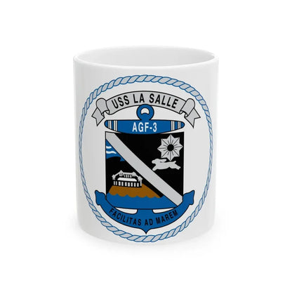 USS LA SALLE AGF 3 (U.S. Navy) White Coffee Mug 11oz - Go Mug Yourself
