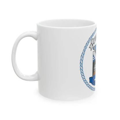 USS LA SALLE AGF 3 (U.S. Navy) White Coffee Mug - Go Mug Yourself