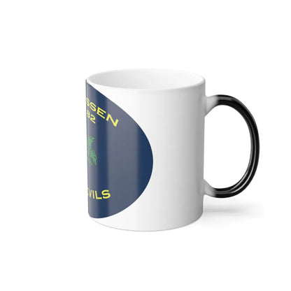 USS Lassen DDG 82 Sea Devils New 2018 (U.S. Navy) Color Changing Mug 11oz-Go Mug Yourself