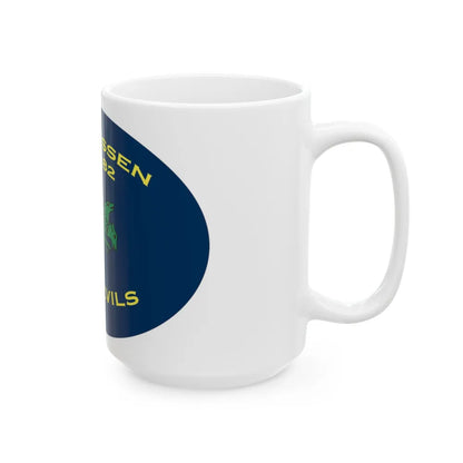 USS Lassen DDG 82 Sea Devils New 2018 (U.S. Navy) White Coffee Mug-Go Mug Yourself