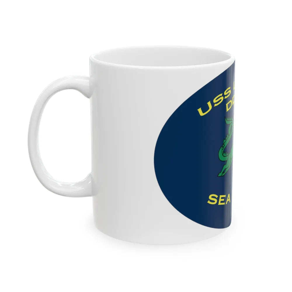 USS Lassen DDG 82 Sea Devils New 2018 (U.S. Navy) White Coffee Mug-Go Mug Yourself