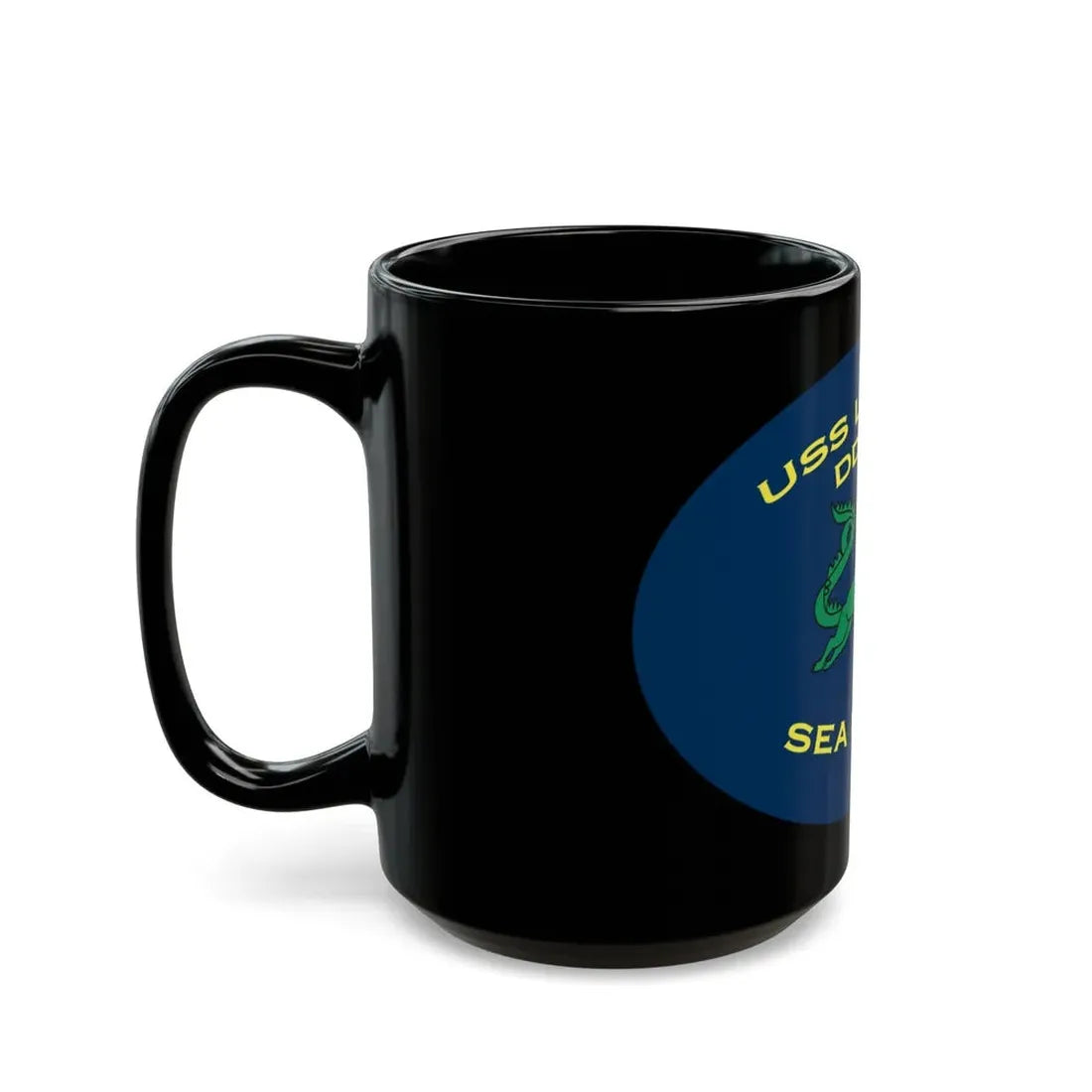 USS Lassen DDG 82 Sea Devils New 2018 (U.S. Navy) Black Coffee Mug - Go Mug Yourself