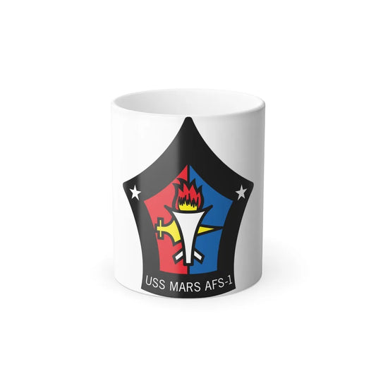 USS Mars AFS 1 (U.S. Navy) Color Changing Mug 11oz-11oz-Go Mug Yourself