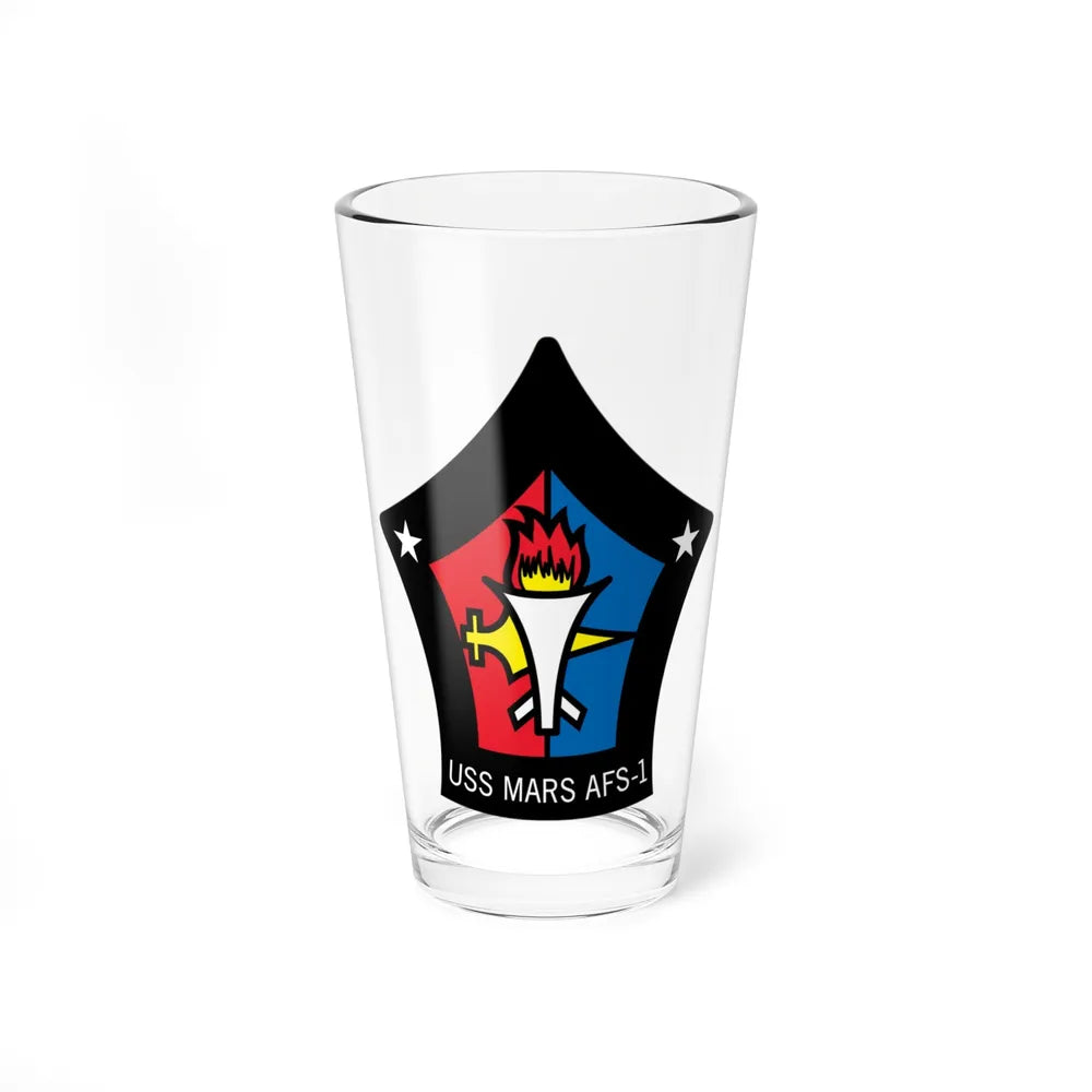 USS Mars AFS 1 (U.S. Navy) Pint Glass 16oz-16oz-Go Mug Yourself