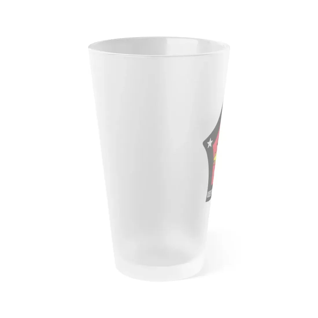USS Mars AFS 1 (U.S. Navy) Frosted Pint Glass 16oz - Go Mug Yourself