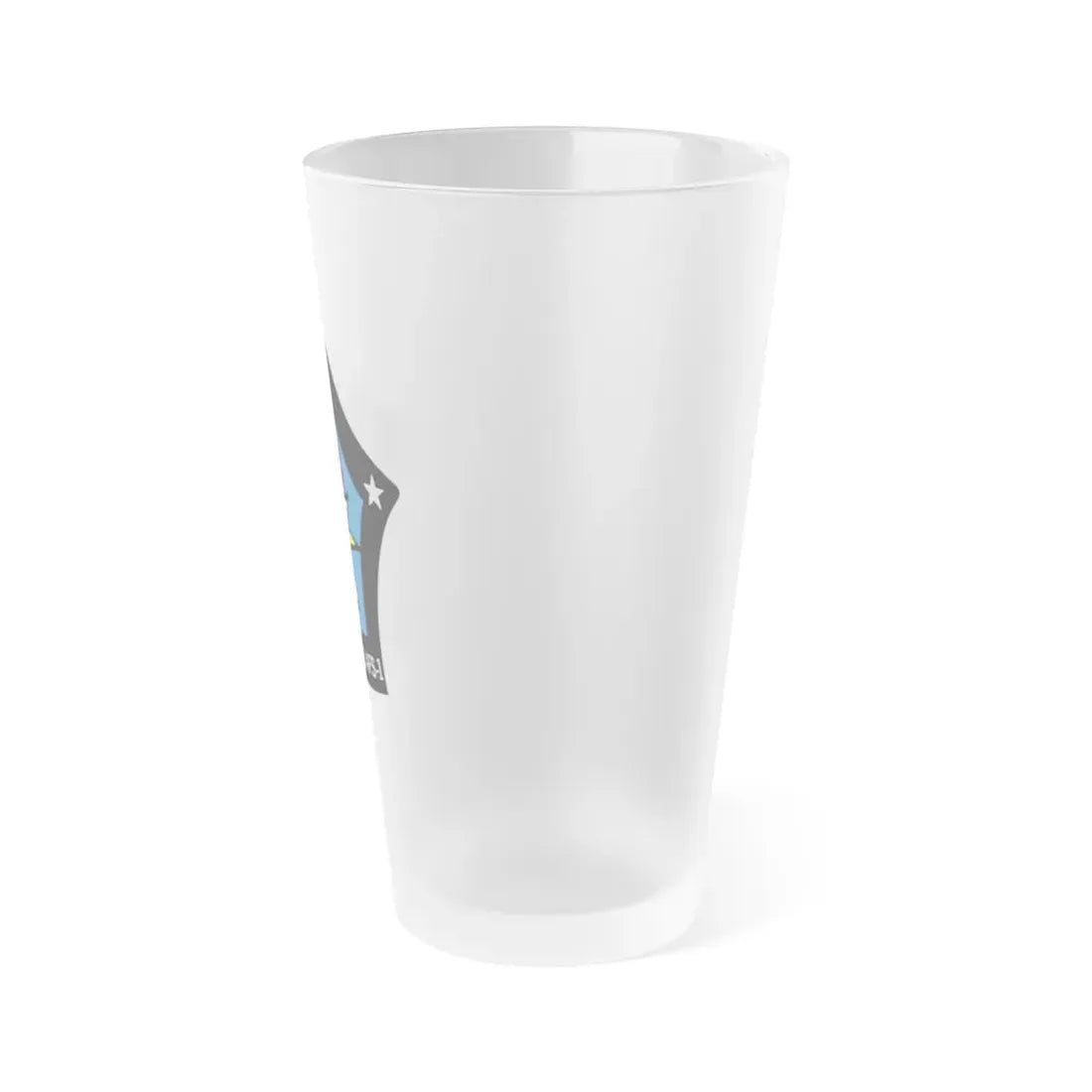 USS Mars AFS 1 (U.S. Navy) Frosted Pint Glass 16oz - Go Mug Yourself