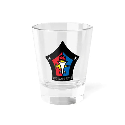 USS Mars AFS 1 (U.S. Navy) Shot Glass 1.5oz 1.5oz - Go Mug Yourself
