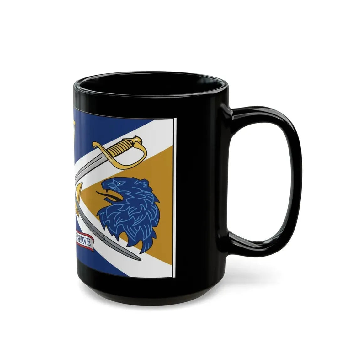 USS Mason DDG 87 Battle Flag. (U.S. Navy) Black Coffee Mug - Go Mug Yourself