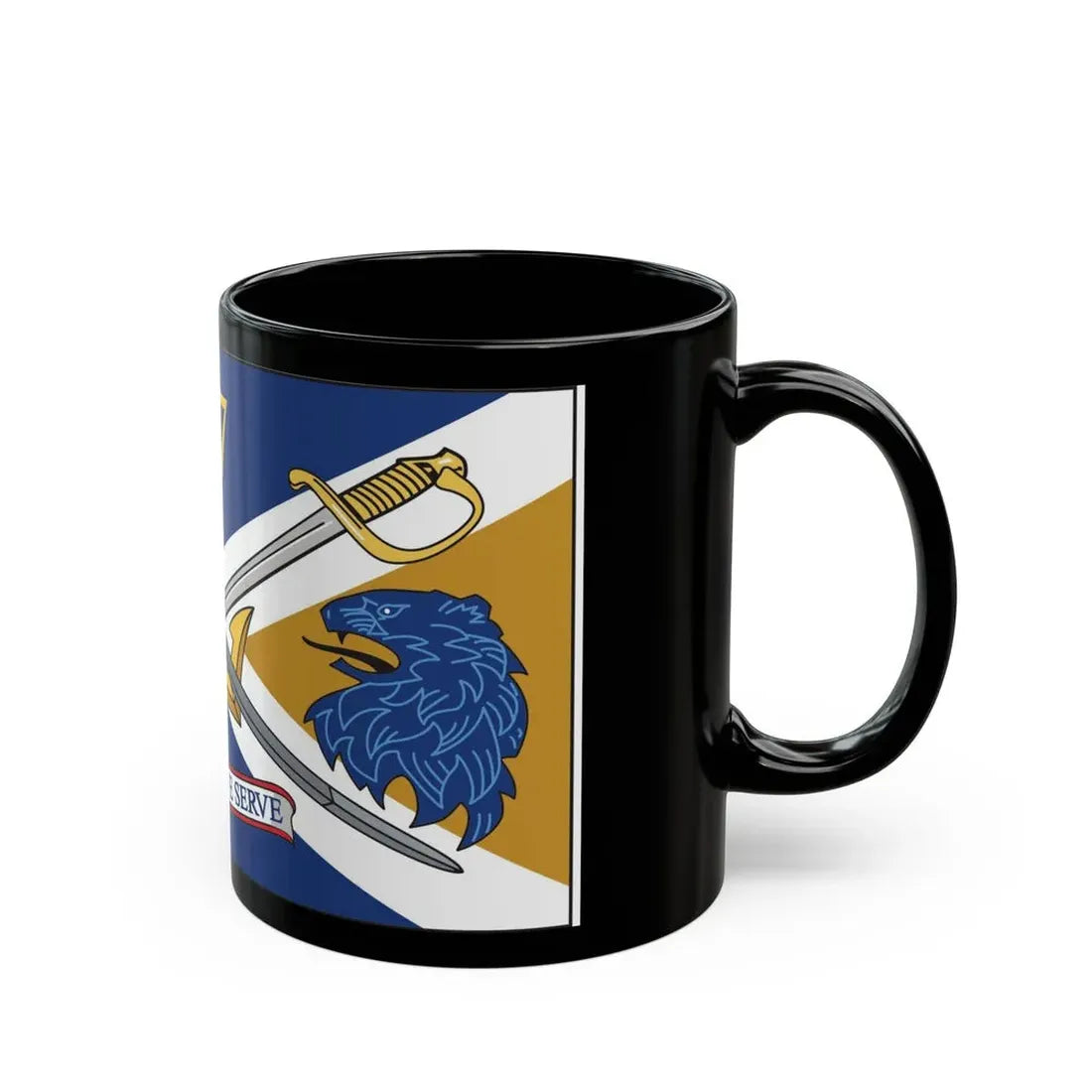 USS Mason DDG 87 Battle Flag. (U.S. Navy) Black Coffee Mug - Go Mug Yourself