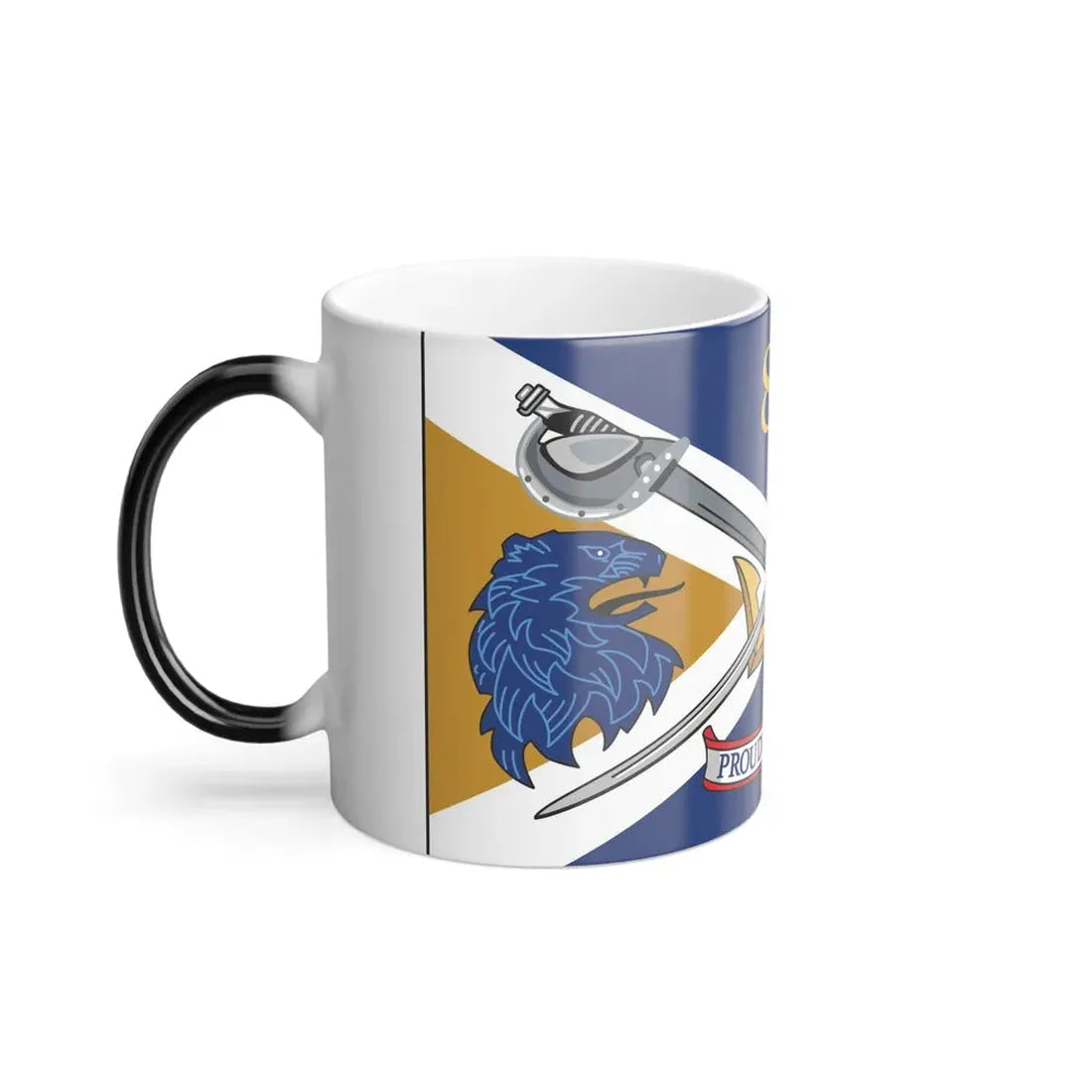 USS Mason DDG 87 Battle Flag. (U.S. Navy) Color Changing Mug 11oz - Go Mug Yourself