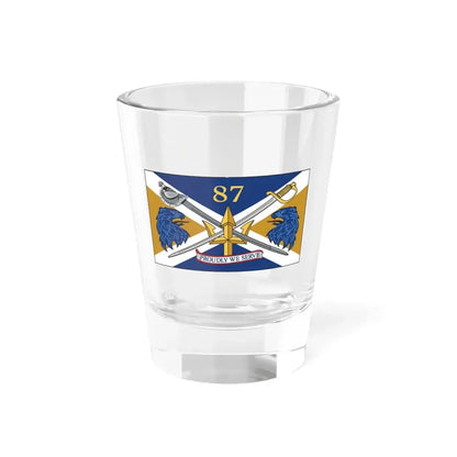 USS Mason DDG 87 Battle Flag. (U.S. Navy) Shot Glass 1.5oz 1.5oz - Go Mug Yourself