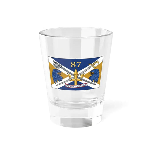 USS Mason DDG 87 Battle Flag. (U.S. Navy) Shot Glass 1.5oz 1.5oz - Go Mug Yourself