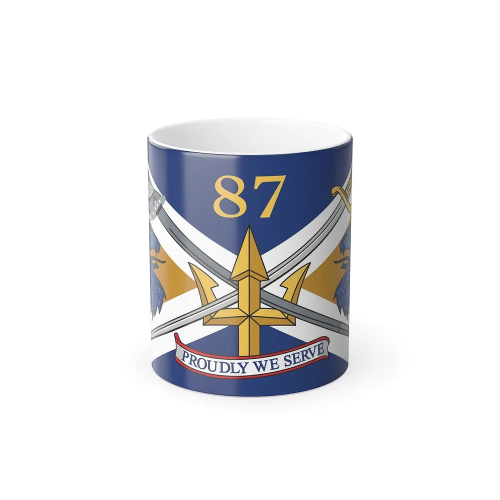 USS Mason DDG 87 Battle Flag. (U.S. Navy) Color Changing Mug 11oz-11oz-Go Mug Yourself