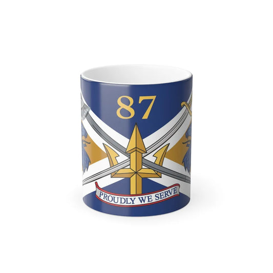 USS Mason DDG 87 Battle Flag. (U.S. Navy) Color Changing Mug 11oz-11oz-Go Mug Yourself