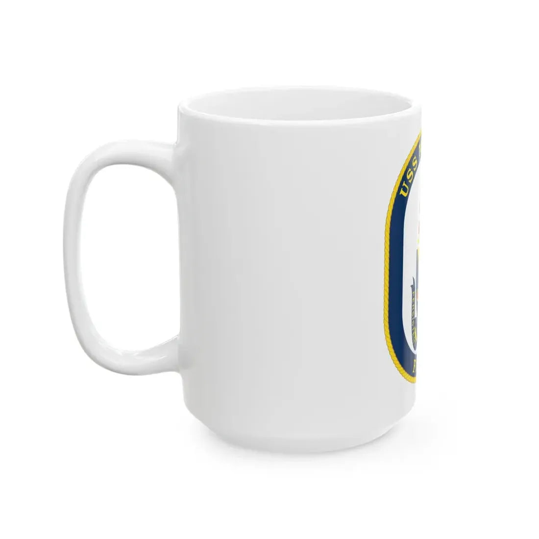 USS McClusky FFG 41 (U.S. Navy) White Coffee Mug - Go Mug Yourself