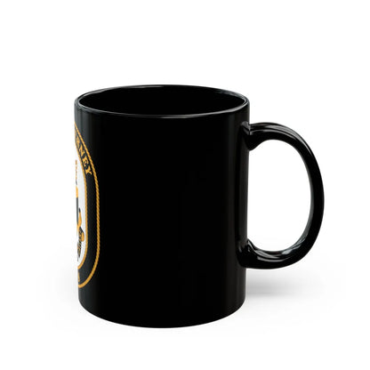 USS McInerney FFG 8 (U.S. Navy) Black Coffee Mug-Go Mug Yourself