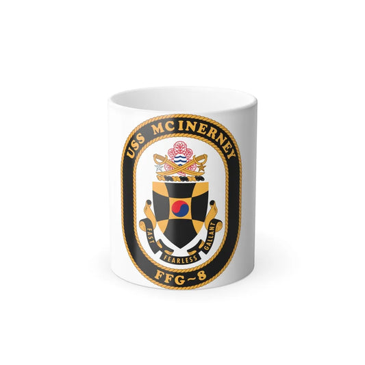 USS McInerney FFG 8 (U.S. Navy) Color Changing Mug 11oz-11oz-Go Mug Yourself