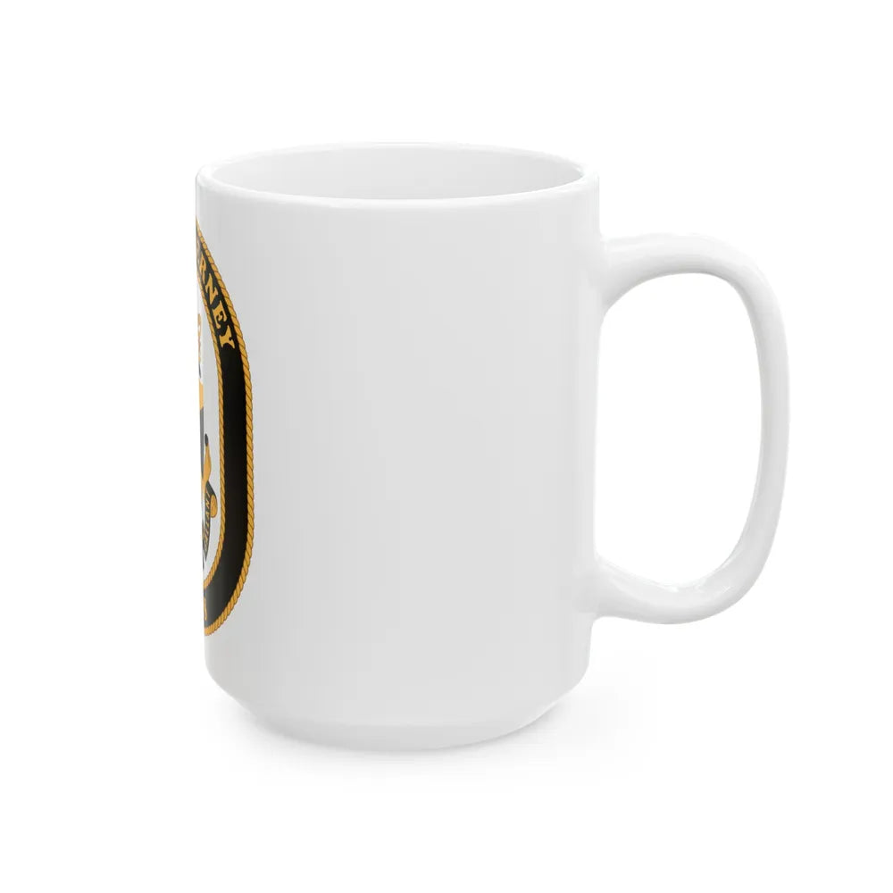 USS McInerney FFG 8 (U.S. Navy) White Coffee Mug-Go Mug Yourself