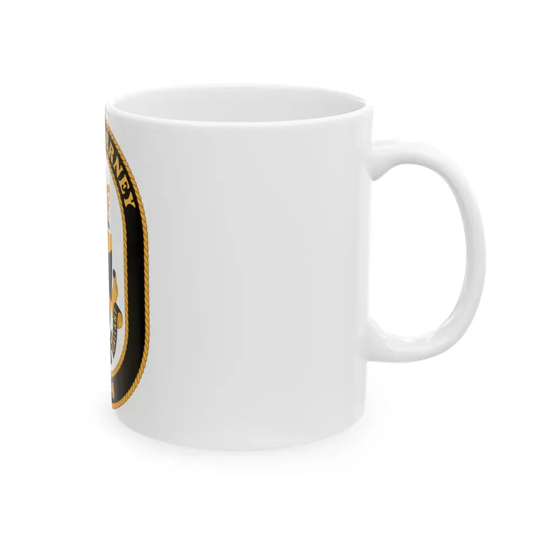USS McInerney FFG 8 (U.S. Navy) White Coffee Mug - Go Mug Yourself