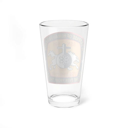 USS Memphis SSN 691 In Defence of the Human Freedom (U.S. Navy) Pint Glass 16oz-Go Mug Yourself