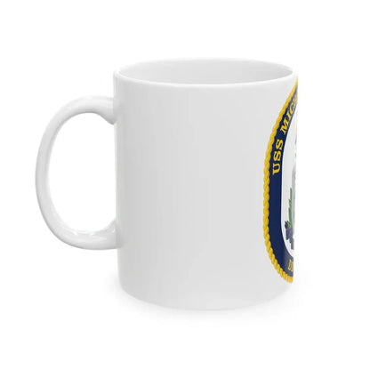 USS Michael Monsoor DDG 1001 Crest (U.S. Navy) White Coffee Mug - Go Mug Yourself