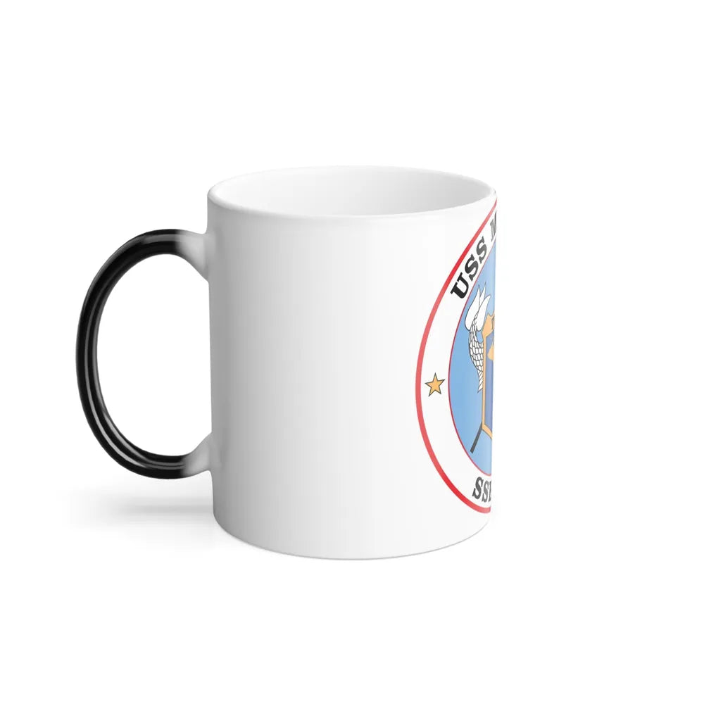 USS Michigan SSBN 727 (U.S. Navy) Color Changing Mug 11oz-Go Mug Yourself