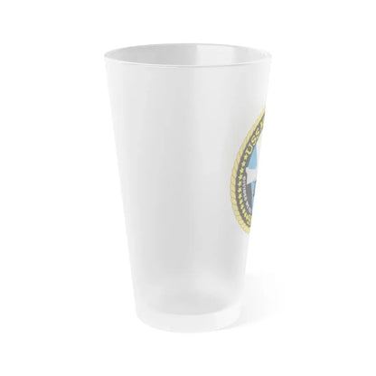 USS Missouri SSN780 (U.S. Navy) Frosted Pint Glass 16oz - Go Mug Yourself