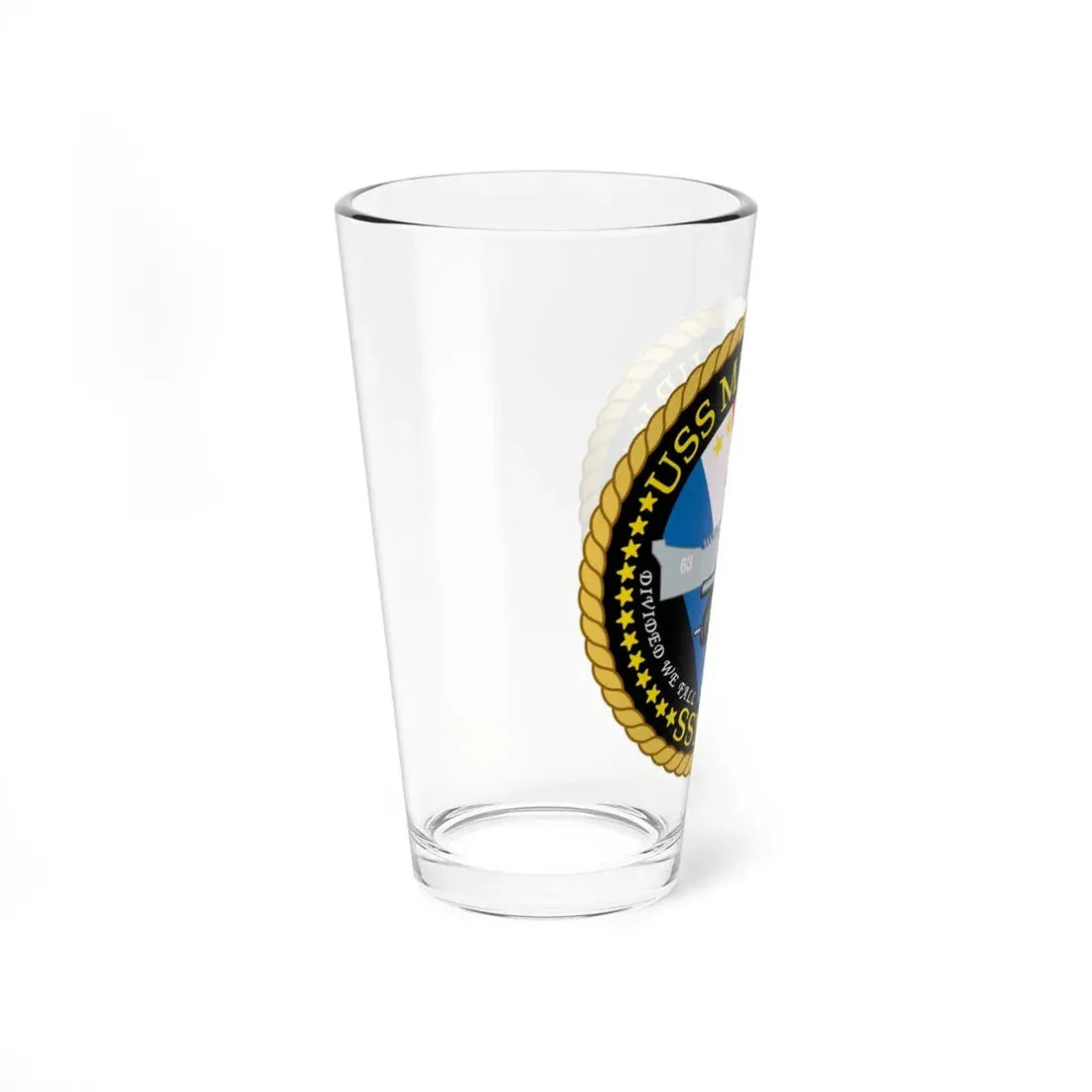 USS Missouri SSN780 (U.S. Navy) Pint Glass 16oz - Go Mug Yourself