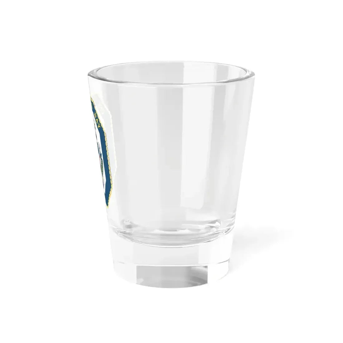 USS Mobile Bay CG 53 Crest (U.S. Navy) Shot Glass 1.5oz - Go Mug Yourself