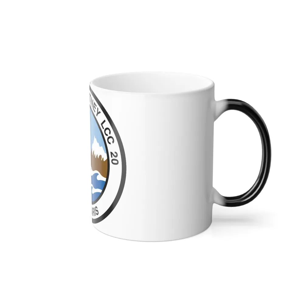 USS Mount Whitney LCC 20 Vox Maris (U.S. Navy) Color Changing Mug 11oz-Go Mug Yourself