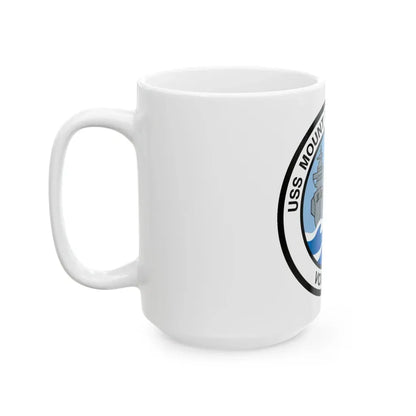 USS Mount Whitney LCC 20 Vox Maris (U.S. Navy) White Coffee Mug - Go Mug Yourself