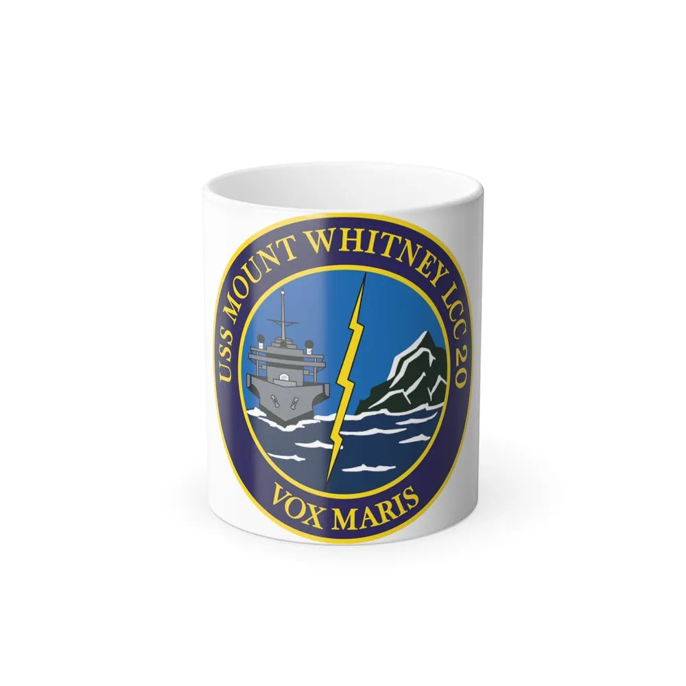 USS Mount Whitney LLC 20 VOX MARIS v2 (U.S. Navy) Color Changing Mug 11oz-11oz-Go Mug Yourself