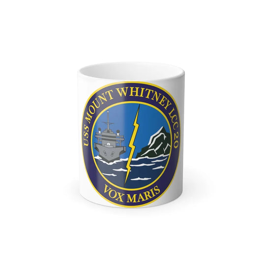 USS Mount Whitney LLC 20 VOX MARIS v2 (U.S. Navy) Color Changing Mug 11oz-11oz-Go Mug Yourself