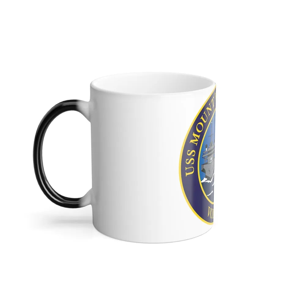 USS Mount Whitney LLC 20 VOX MARIS v2 (U.S. Navy) Color Changing Mug 11oz-Go Mug Yourself