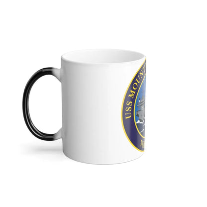 USS Mount Whitney LLC 20 VOX MARIS v2 (U.S. Navy) Color Changing Mug 11oz-Go Mug Yourself