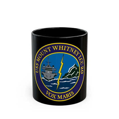 USS Mount Whitney LLC 20 VOX MARIS v2 (U.S. Navy) Black Coffee Mug 11oz - Go Mug Yourself