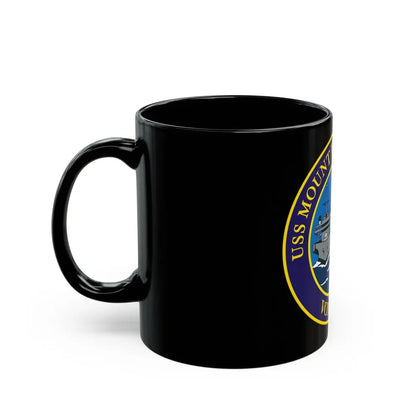 USS Mount Whitney LLC 20 VOX MARIS v2 (U.S. Navy) Black Coffee Mug - Go Mug Yourself