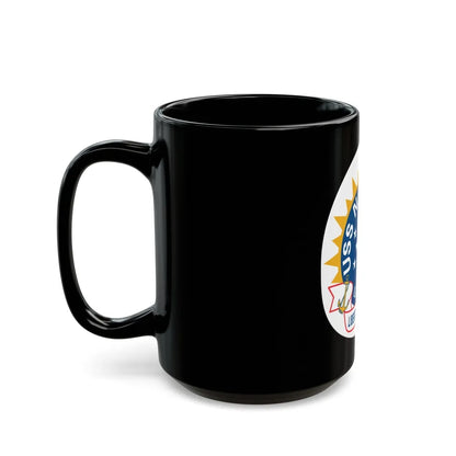 USS Nashille LPD 13 (U.S. Navy) Black Coffee Mug-Go Mug Yourself