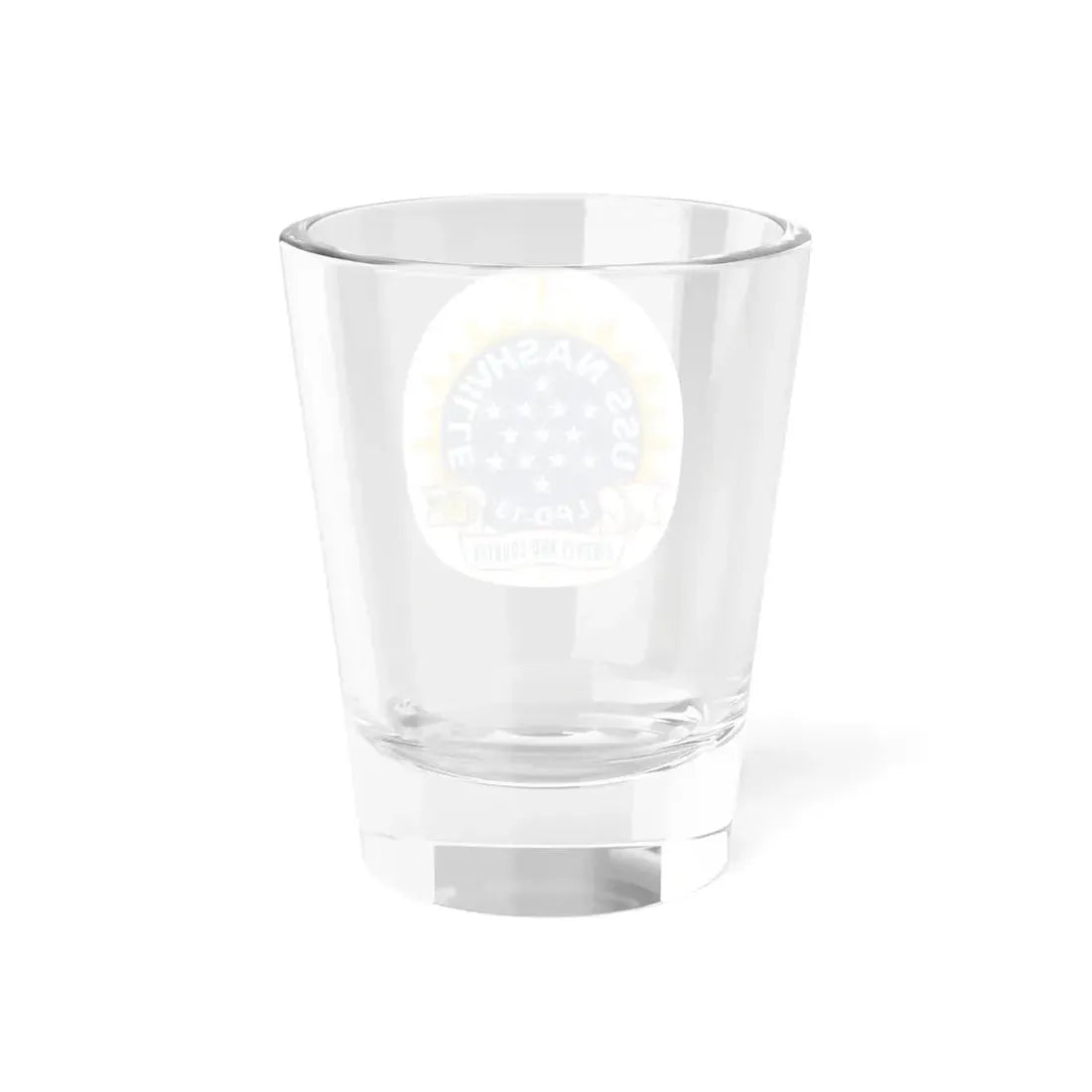 USS Nashille LPD 13 (U.S. Navy) Shot Glass 1.5oz - Go Mug Yourself