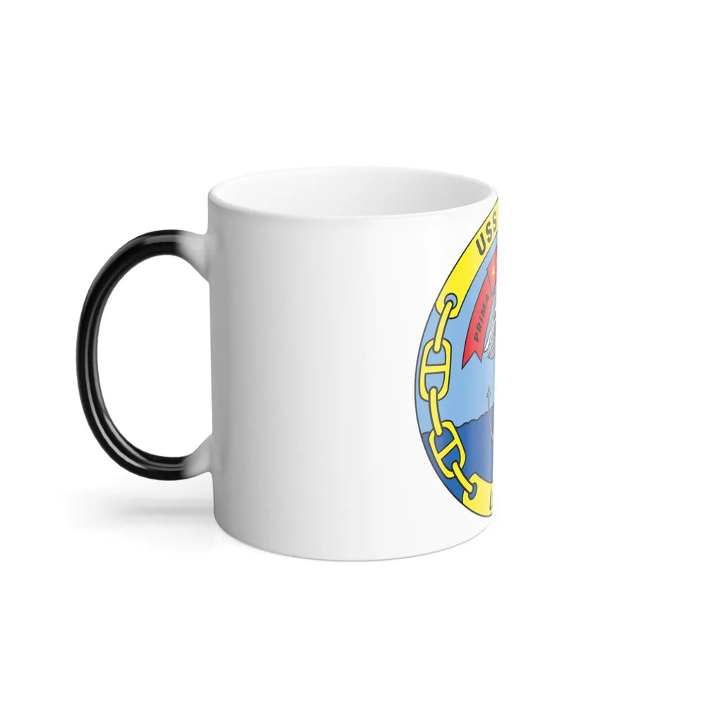 USS Nassau LHA 4 (U.S. Navy) Color Changing Mug 11oz-Go Mug Yourself