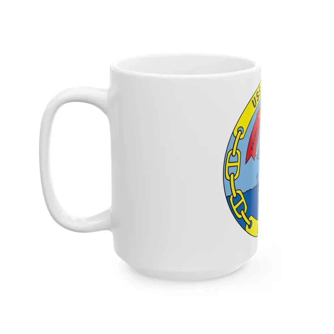 USS Nassau LHA 4 (U.S. Navy) White Coffee Mug - Go Mug Yourself