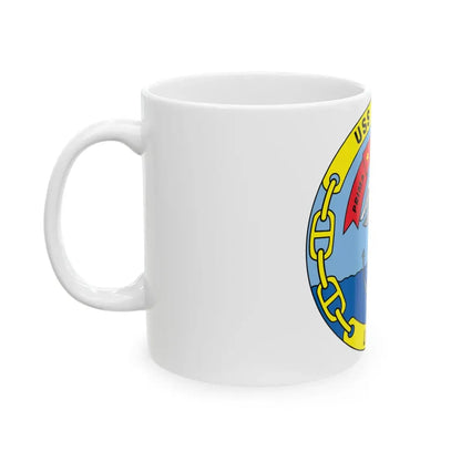 USS Nassau LHA 4 (U.S. Navy) White Coffee Mug - Go Mug Yourself